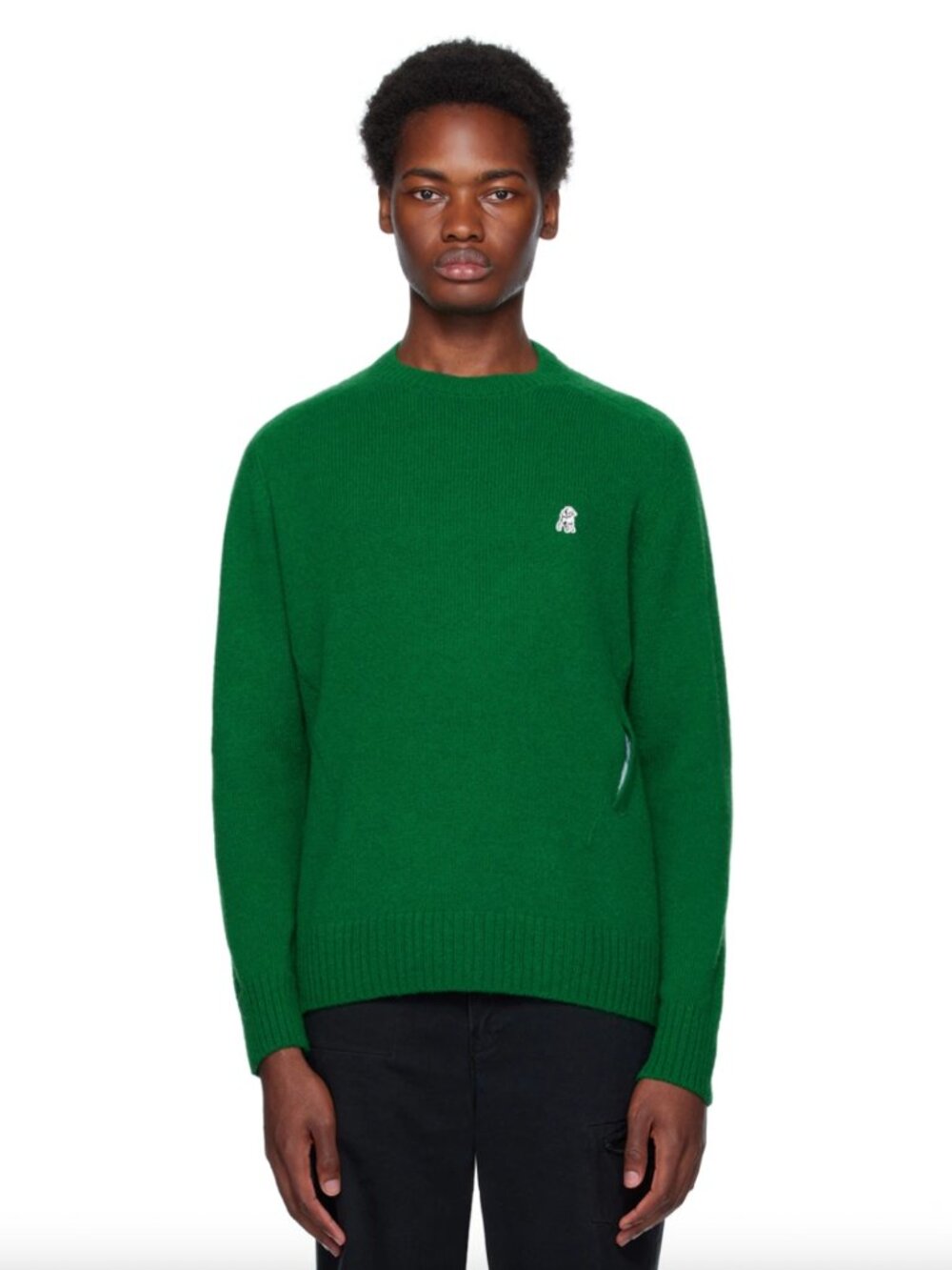 THE SHEPHERD UNDERCOVER Green 'The Shepherd' Sweater M (38-40)
